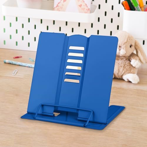 Honagu Small Metal Book Stand for Reading and Cooking