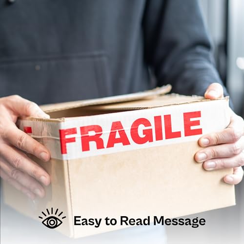Fragile Tape with Handle with Care 2 Inch x 110 Yards 72 Pack