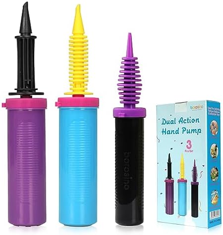 Balloon Pump 3-Pack for Inflating Magic Foil Balloons