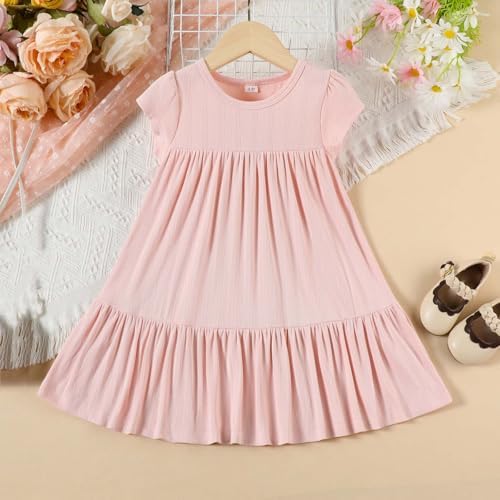 Toddler Girl Summer Dress Tiered Sundress for 6-12 Months