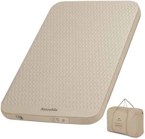Naturehike 47 Thick Self-Inflating Sleeping Pad with Electric Pump 2 Person