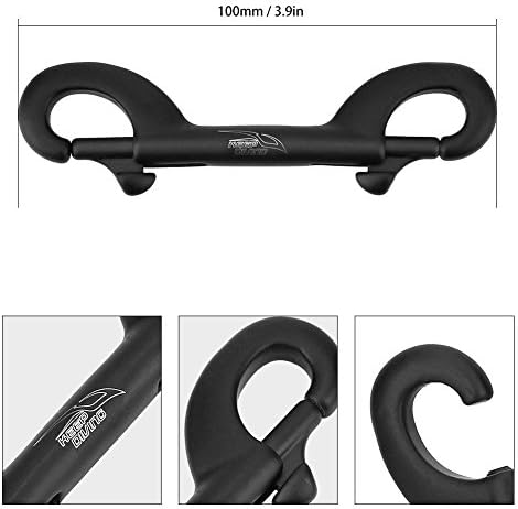 Vbestlife 100mm Stainless Steel Scuba Diving Clip Hook Bolt Snap