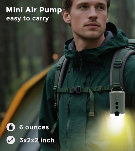 Tadpole Jump 3-in-1 Air Pump with Lantern Power Bank