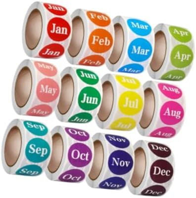 Menolana 12Pcs Baby Monthly Stickers for Growth Tracking