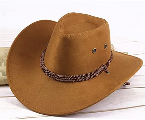 Unisex Classic Straw Cowboy Hat for Men Women