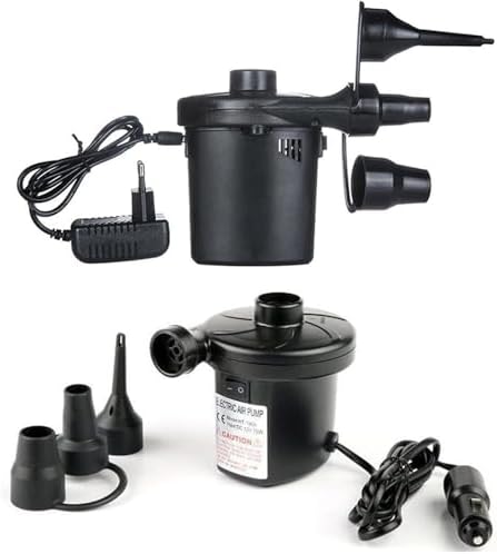 5Pcs Black Nozzles for Electric Air Pump with 3 Sizes