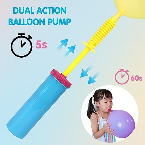 Balloon Pump 3-Pack for Inflating Magic Foil Balloons