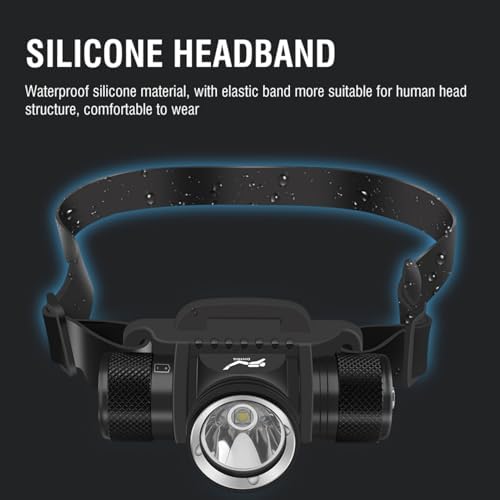 WINDFIRE Diving Headlamp 3 Modes Super Bright