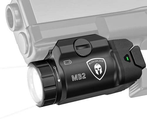 WARRIORLAND MB2 Universal Tactical Flashlight for 60 Handguns