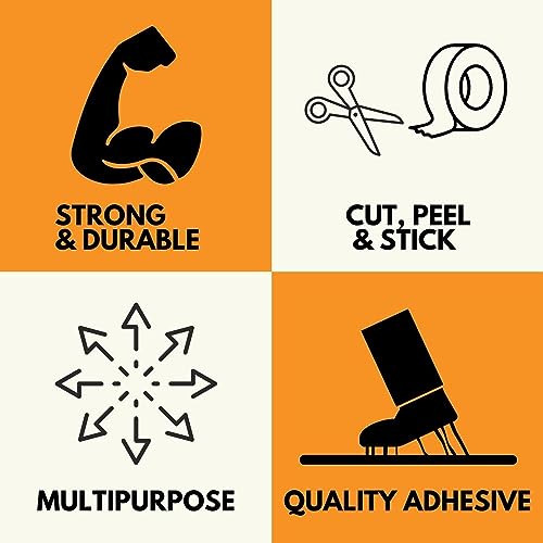 Wolverine 41 White Kraft Paper Packing Tape 10-Pack