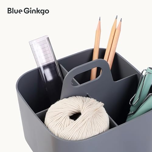 BLUE GINKGO Square Stackable Organizer Caddy