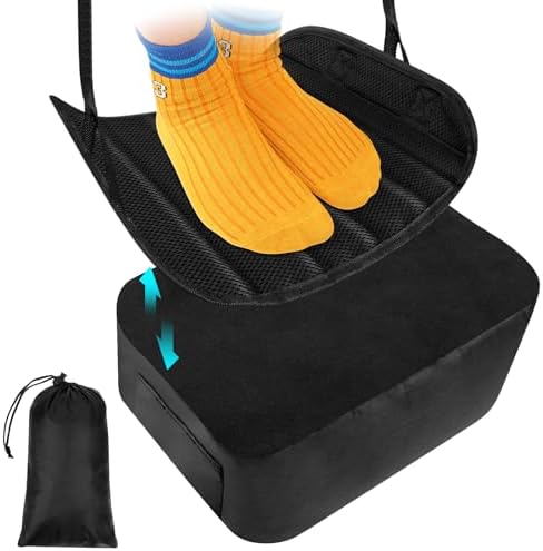 Cuipingoo 2-in-1 Airplane Footrest Pillow 1
