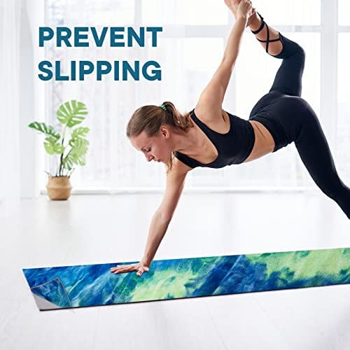 Yuilgdo Yoga Towels with Grip Dots and Non-Slip Surface