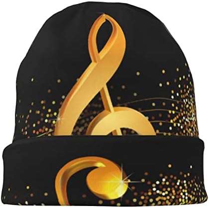 FINOWIN Honey Bees Geometric Yellow Slouchy Beanie Hat
