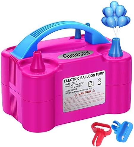 Growsun 600W Dual Nozzle Balloon Inflator 110V
