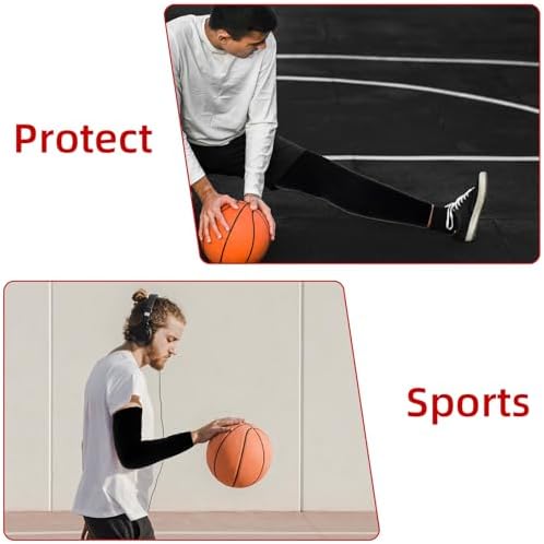 Kids Arm Leg Sleeves Set for Basketball