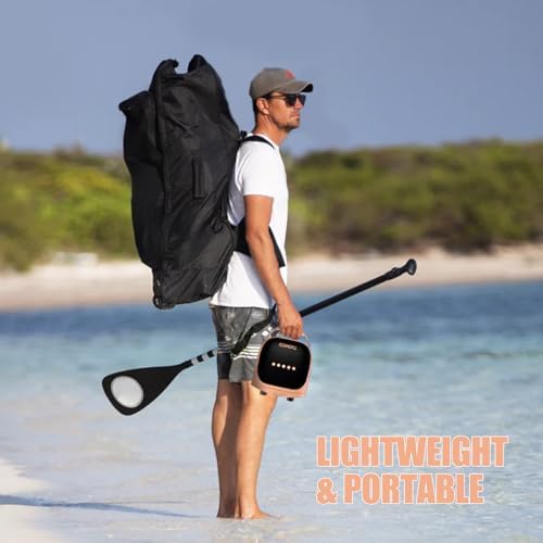 Tuomico Electric SUP Pump 20PSI Portable Inflatable Air Compressor with Deflation