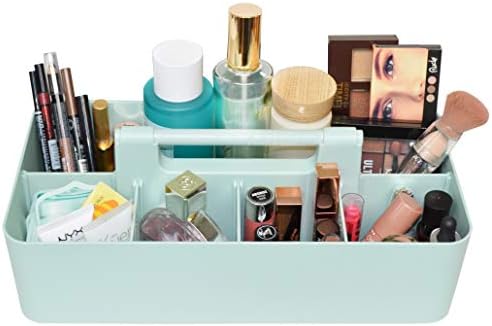 Enjoy Organizer 2 Pack Stackable Plastic Caddy with Handle