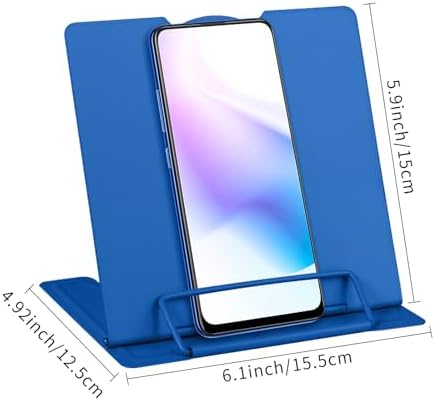 Honagu Small Metal Book Stand for Reading and Cooking