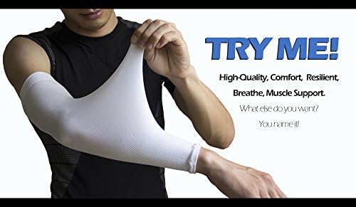 YISEVEN Sports Compression Arm Sleeves for Basketball 1