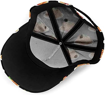 Unisex Space Llama Hip Hop Cap Adjustable Baseball Hat for Men Women