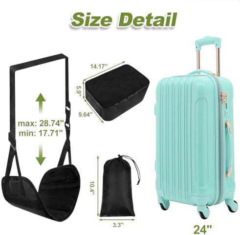 Cuipingoo 2-in-1 Airplane Footrest Pillow 1
