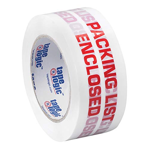 Tape Logic 2 Inch x 110 Yard Packing Tape 36 Pack RedWhite