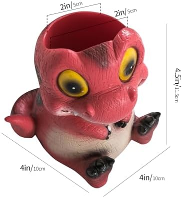 Banllis Dinosaur Pen Holder - Cute Cartoon Desk Accessory