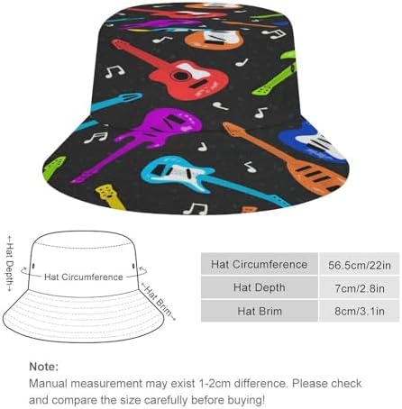 PPIKTC Wide Brim Bucket Hat for Men Women Unisex Sun Protection