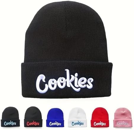 Unisex Acrylic Knit Beanie Cuffed Hat Winter Warm