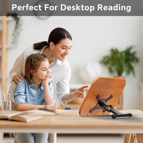CABTE 360 Rotating Book Stand with Adjustable Height 1