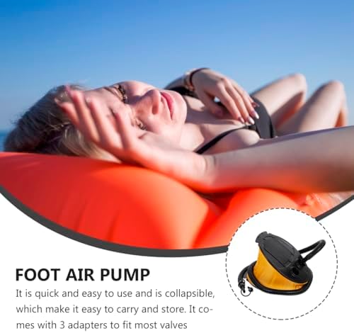 MERRYHAPY 2pcs Portable Bellows Foot Pump for Inflatables