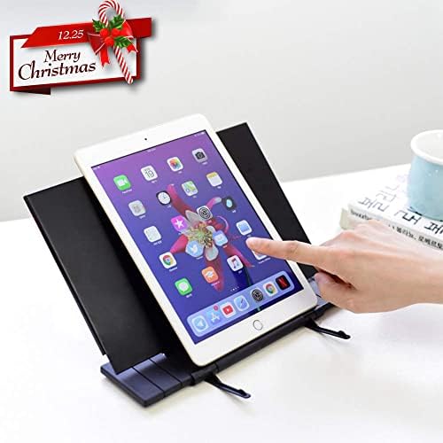 Barelove Foldable Book Stand with 7 Positions and Page Clip