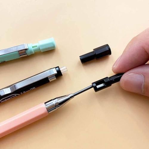 2 Pcs Mechanical Pencil 2mm Automatic Drawing Pencil