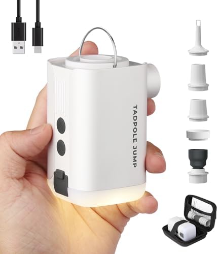 Tadpole Jump 3-in-1 Air Pump with Lantern Power Bank