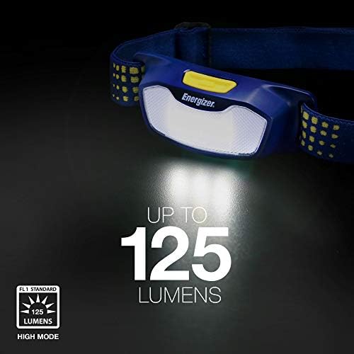 Energizer LED Headlamp Flashlight Compact Super Bright Sports Running