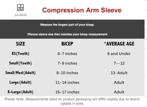 DEHAHA Pro Fire UV Sun Protection Arm Sleeves for Men Women Kids