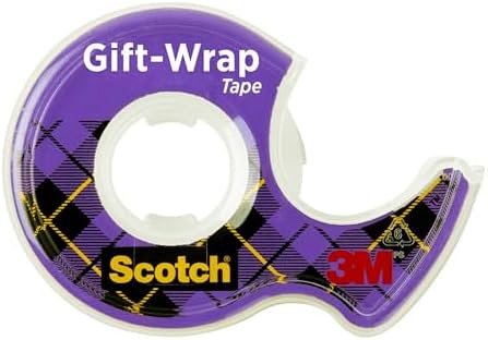 Scotch Gift Wrap Tape 3 Rolls with Dispensers 1
