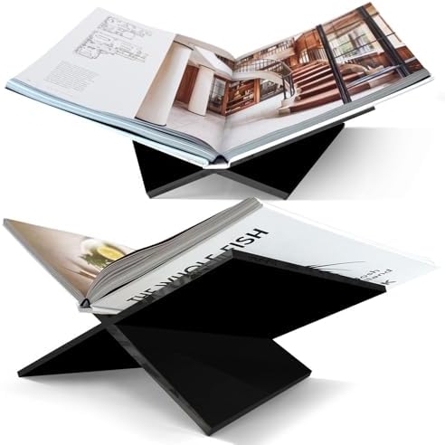 Baseline IGR Large Acrylic Book Stand - 125 x 95 x 55