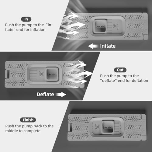 DESQUE Double Self-Inflating Camping Mattress with Electric Pump