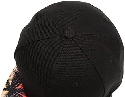 Quanhaigou Colorful Snapback Hat for Men Women