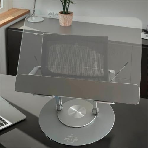 XTATUS Book Stand Adjustable 360 Rotating Foldable Design