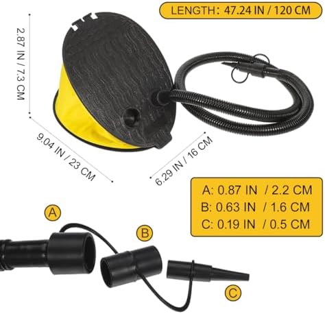 Ciieeo Foot-Operated Air Pump for Inflatable