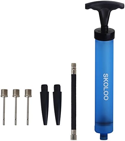 SKOLOO 10 Hand Air Pump for Sports Balls and Balloons