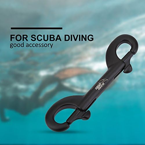 Vbestlife 100mm Stainless Steel Scuba Diving Clip Hook Bolt Snap