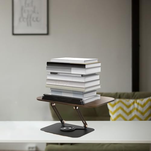 Fantemo Adjustable Book Stand with 360 Rotating Base