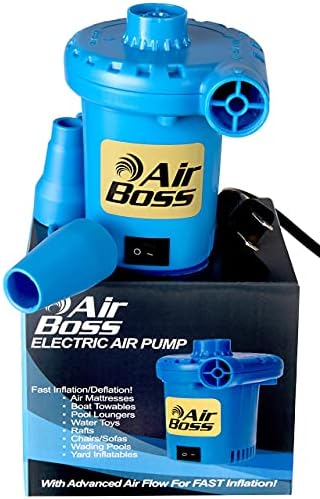 Fast Fill Air Pump with 3 Nozzles for Inflatables