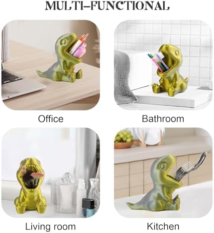 Creative Dinosaur Pen Pencil Holder for Desk