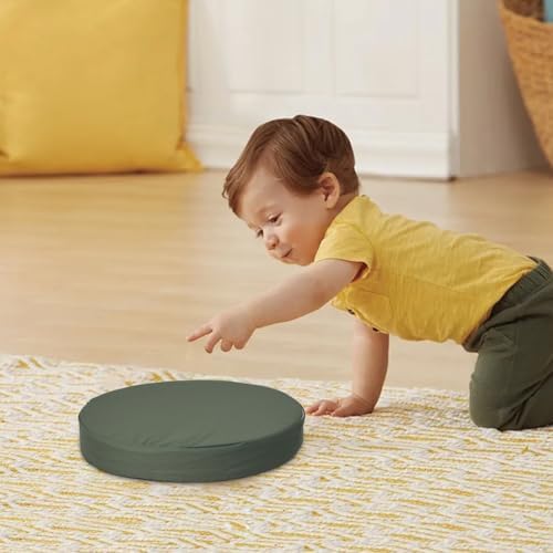 Morimoe Round Floor Cushion with Handle Waterproof 600D Oxford Fabric