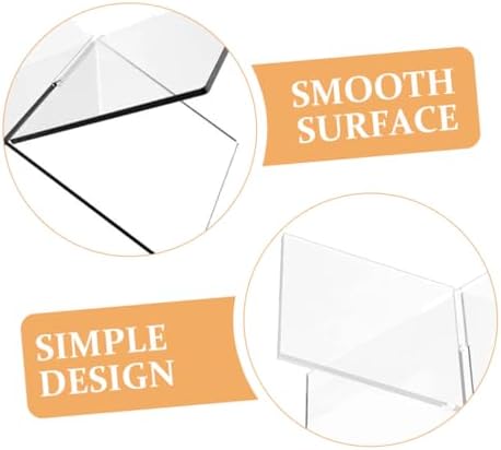 Acrylic Book Stand for Desk and Kitchen Display